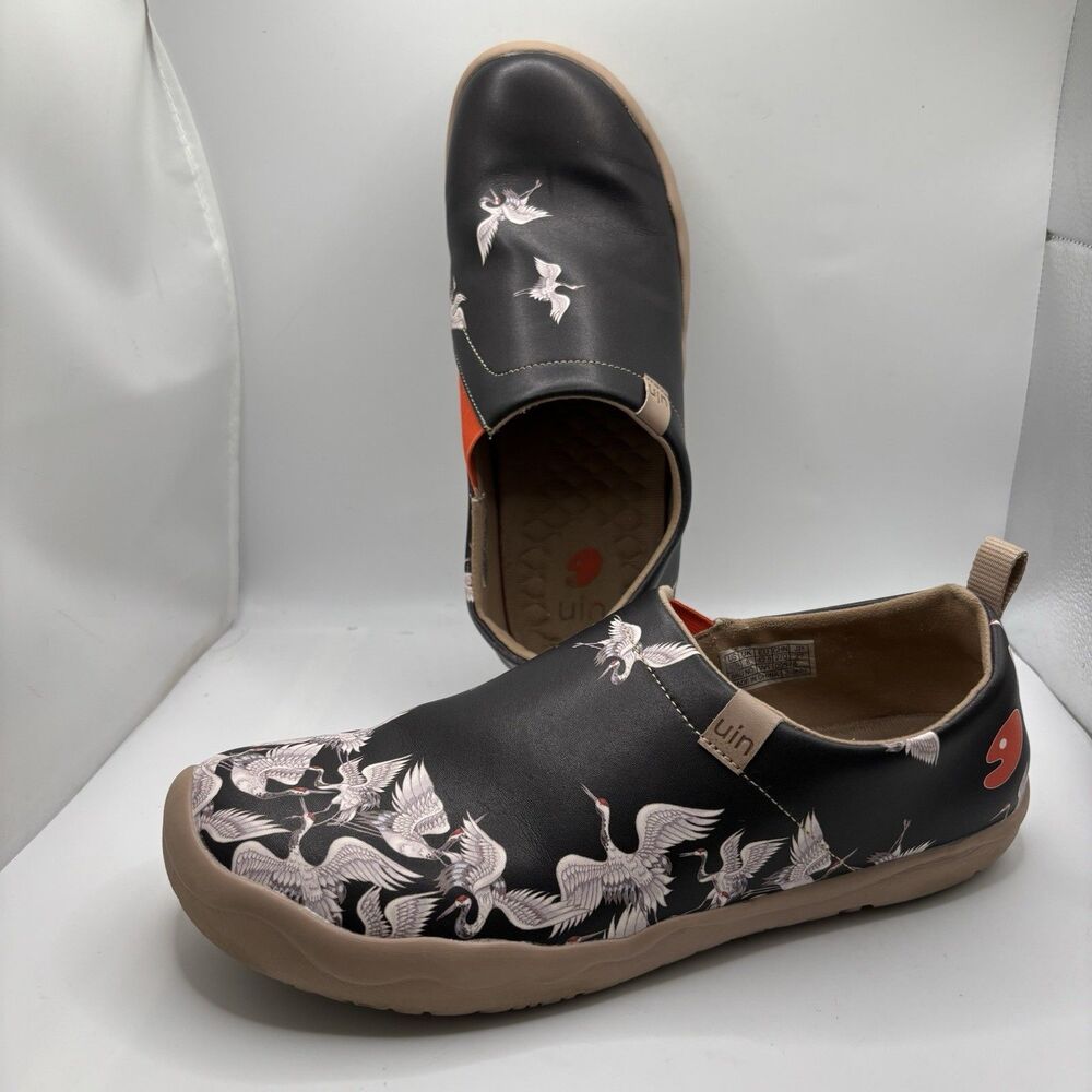 UIN Crane In Dark Toledo Shoes Women's Size 10.5 Animal Print Comfort Beach Work
